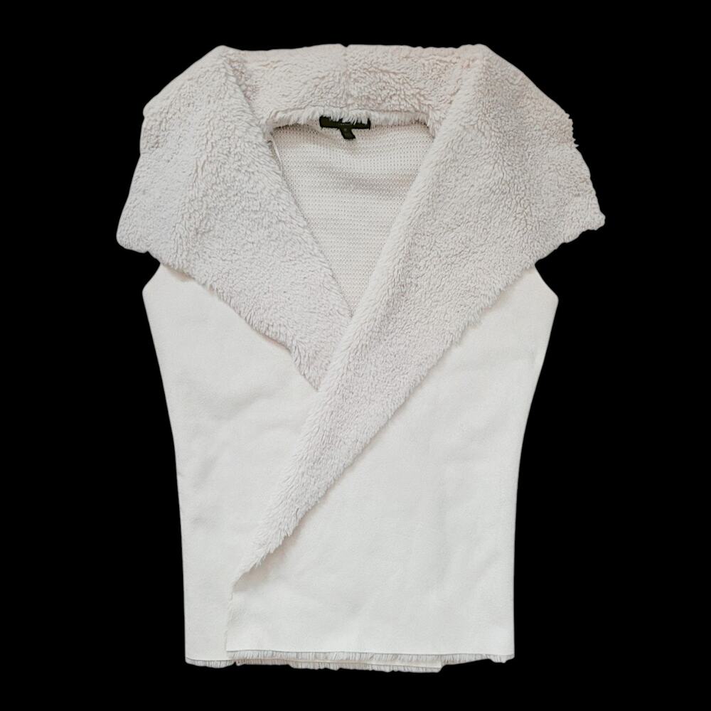 Romeo & Juliet Off White Vest Cardigan | Size M